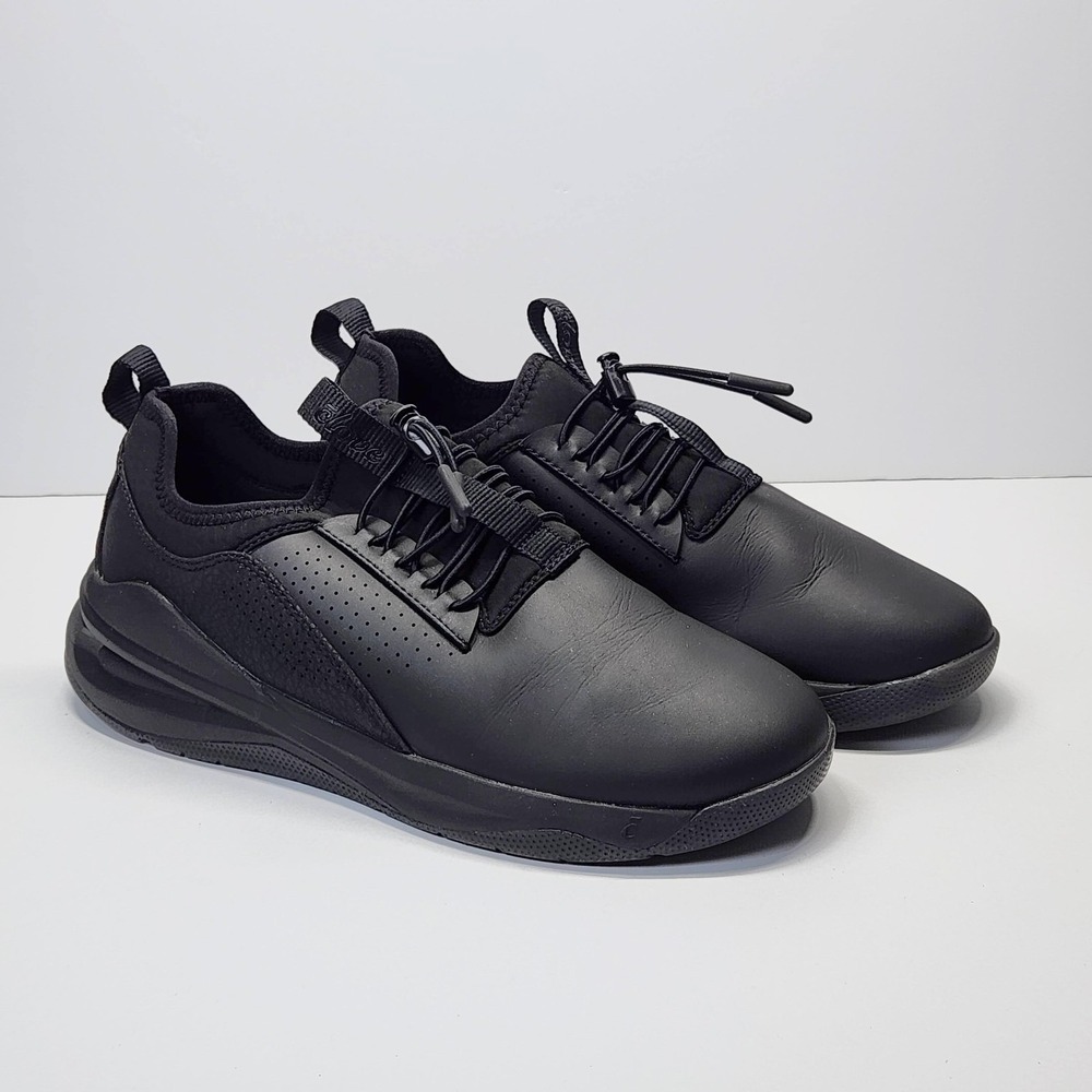 Clove Shoes Mens Size 7.5 Womens 9 Black Bungee Lace Low Top Nursing Sneakers